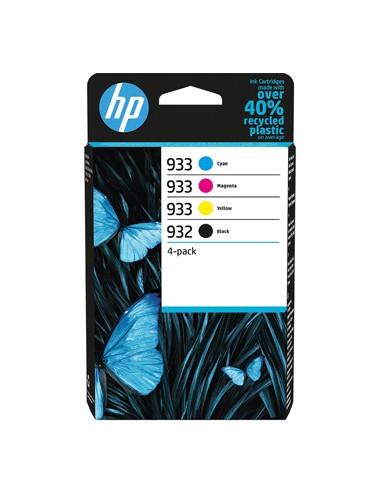 Pack Tinteiros HP 932/933 4 Cores 6ZC71A 8.5ml/4ml