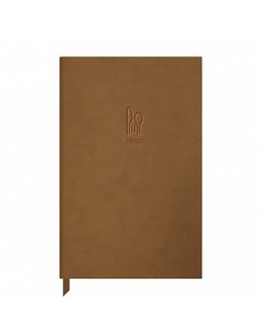 Agenda Restaurante Ambar A4 192mmX297mm Castanho