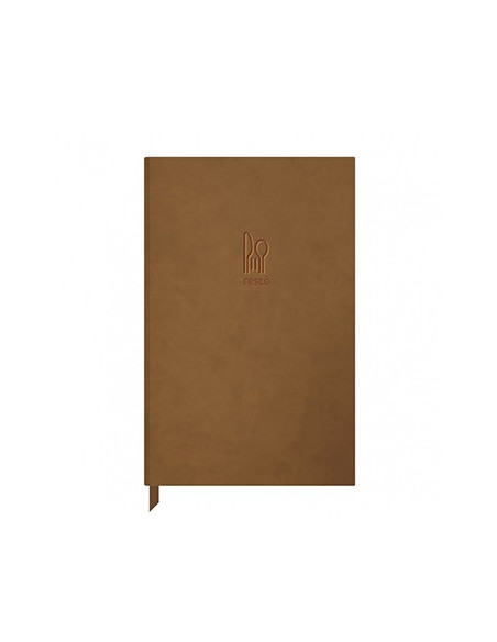 Agenda Restaurante Ambar A4 192mmX297mm Castanho
