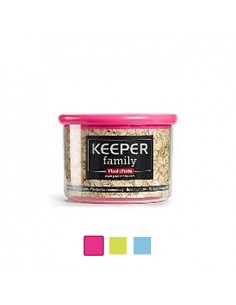 Caixa Plástica c/Tampa Multiusos Sortido 500ml 3un