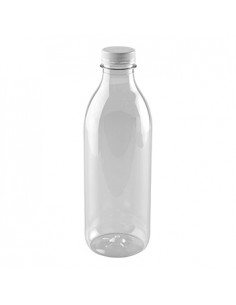 Garrafa Plástica Transparente 1L 1un
