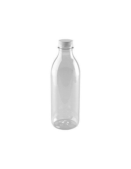 Garrafa Plástica Transparente 1L 1un