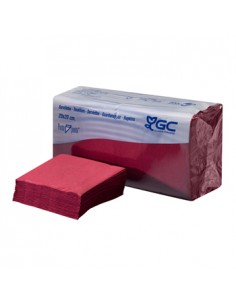 Guardanapos 20x20 2fls P&P Bordeaux 100un