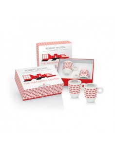 Conj de Canecas Illy Art Collection Robert Wilson 2un