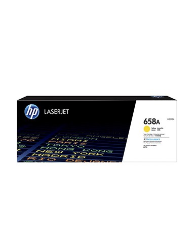 Toner HP 658A Amarelo W2002A 6000 Pág.