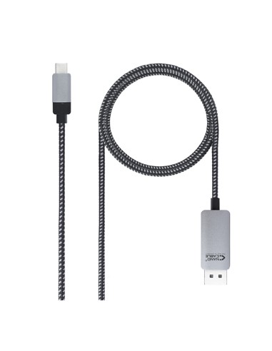 Cabo DisplayPort Macho / USB-C Macho 1,8m