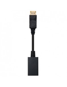 Adaptador DisplayPort Macho / HDMI Fêmea 15cm