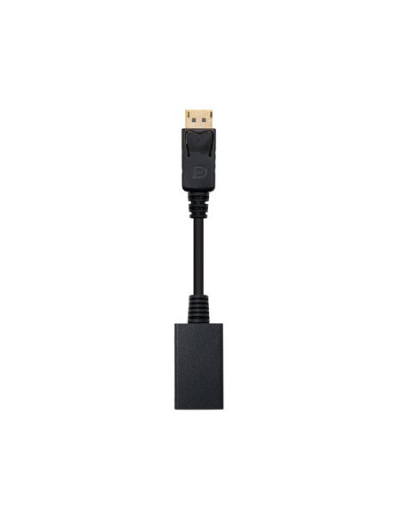 Adaptador DisplayPort Macho / HDMI Fêmea 15cm