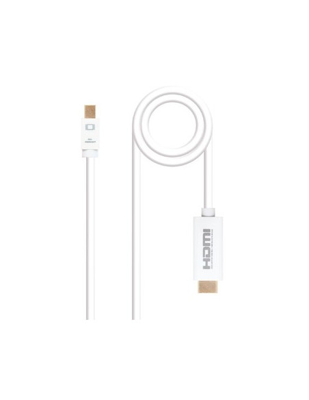 Cabo Mini Displayport Macho / HDMI Macho 2m
