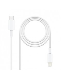 Cabo USB-C Macho / Lightning Macho 1m