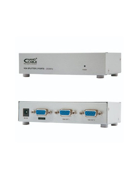 Splitter VGA 2 Portas com Alimentação