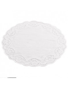 Naperons Papel Redondos 37cm 53gr Pack 250un