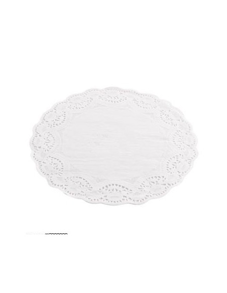 Naperons Papel Redondos 37cm 53gr Pack 250un