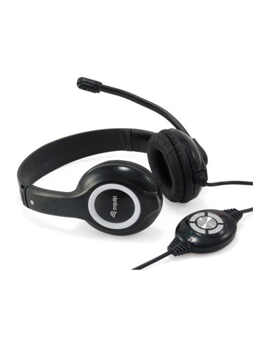 Auriculares Equip C/Micrófone USB Preto