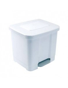 Contentor c/Pedal 35 Litros Branco