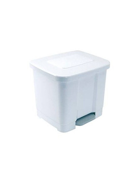 Contentor c/Pedal 35 Litros Branco
