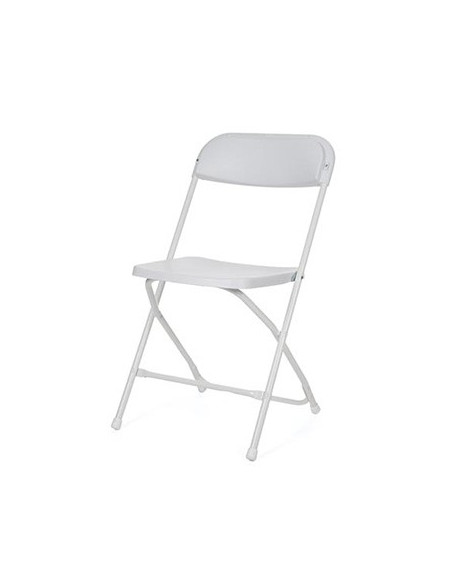 Cadeira Dobrável Plástica Branco