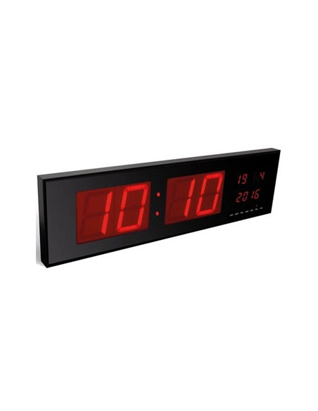 Relógio Parede Display Leds Vermelhos