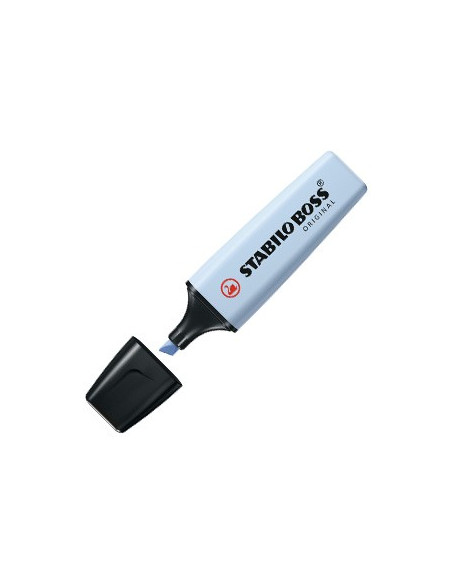 Marcador Fluorescente Stabilo Boss Pastel Azul Nuvem 70/111
