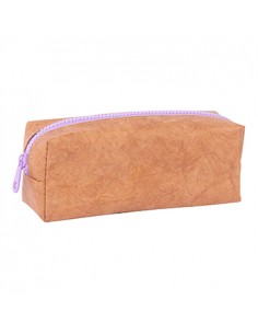 Estojo Kraft Apli com Fecho Roxo 1un