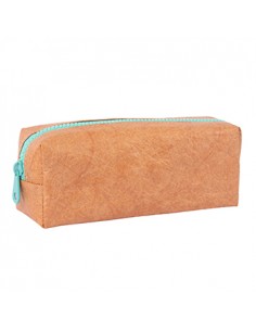 Estojo Kraft Apli com Fecho Verde 1un