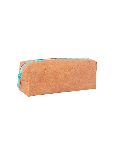 Estojo Kraft Apli com Fecho Verde 1un