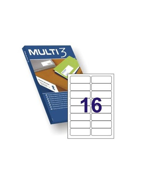 Etiquetas 99,10x34 Multi3 100 Folhas