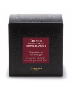 Cha Bolsas Preto Pomme dAmour Dammann 25un