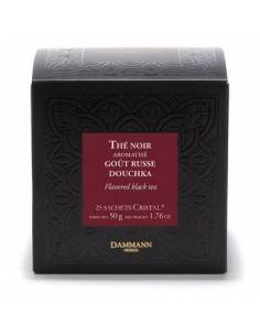 Chá Bolsas Preto Goût Russe Douchka Dammann 25un