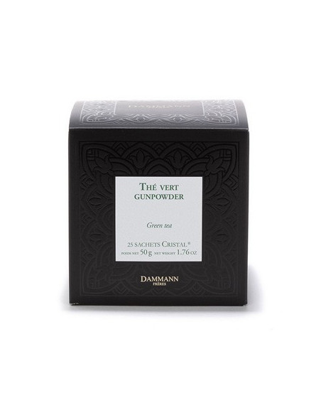 Cha Bolsas Verde Gunpowder Dammann 25un
