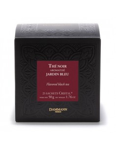 Cha Bolsas Preto Jardin Bleu Dammann 25un