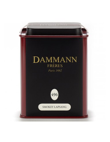 Chá Lata Smokey Lapsang Nº 496 Dammann 100gr