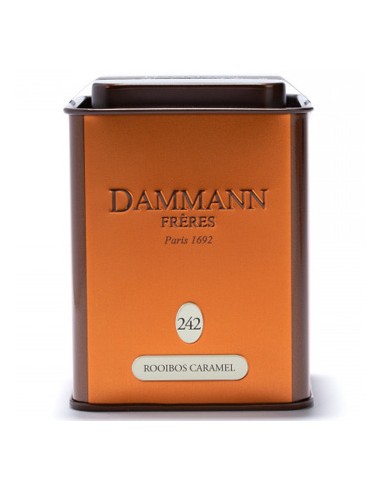 Cha Lata Rooibos Caramel Dammann Nº242 100gr