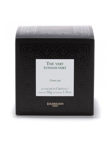 Cha Bolsas Chine Yunnan Vert Dammann - 25un