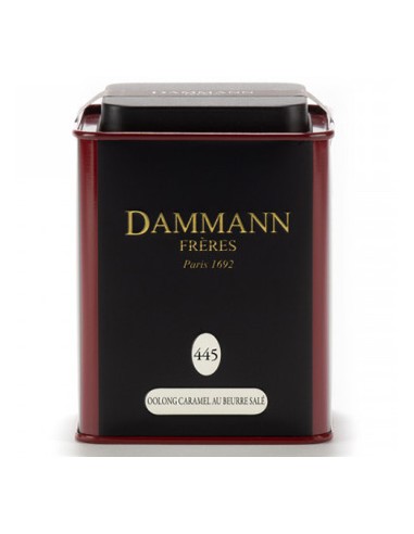 Chá Lata Oolong Caramel au Beurre Salé Nº 445 Dammann 100g