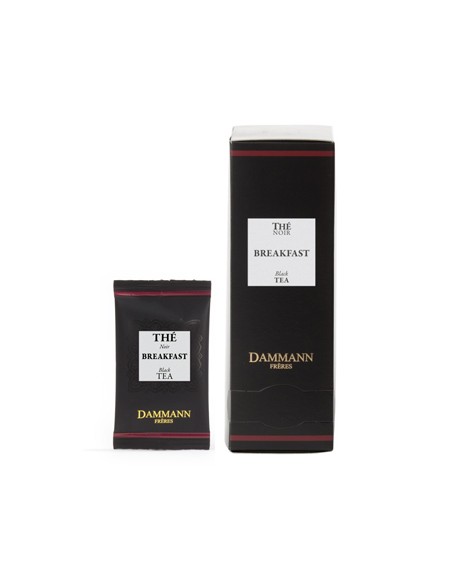 Cha Bolsas Preto Breakfast Dammann 24un