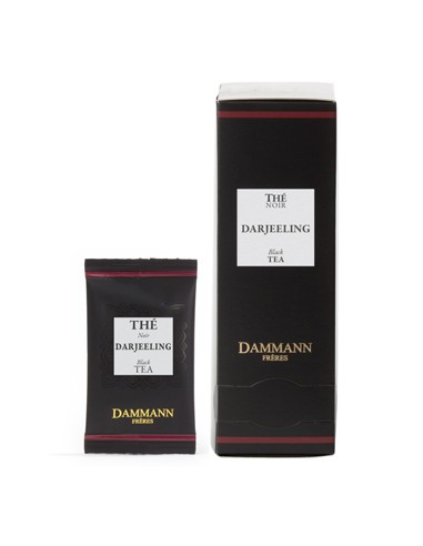 Cha Bolsas Preto Darjeeling Dammann 24un