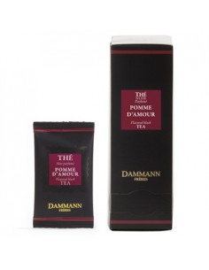 Cha Bolsas Preto Pomme damour Dammann 24un