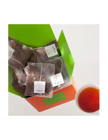 Cha Bolsas Rooibos Citrus Dammann 25un