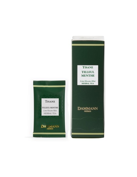 Tisana Bolsas Tilia e Menta Dammann - 24un