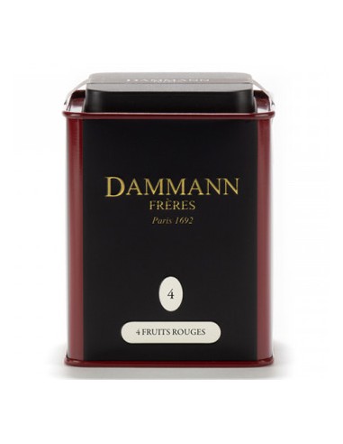 Cha Lata Quatro Frutos Vermelhos Dammann Nº4 100gr)