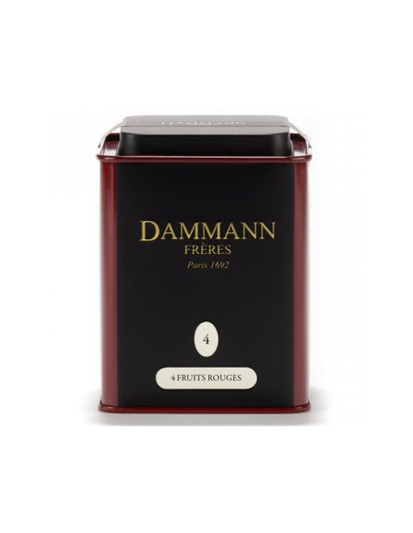 Cha Lata Quatro Frutos Vermelhos Dammann Nº4 100gr)
