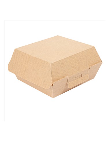 Caixa Hamburguer THEPACK Cor Natural 6,2x12,5x13cm 50un