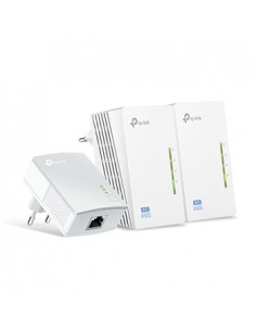 Kit 3 Adap PowerLine TP-Link 500Mbps c/Wir n 300Mbps