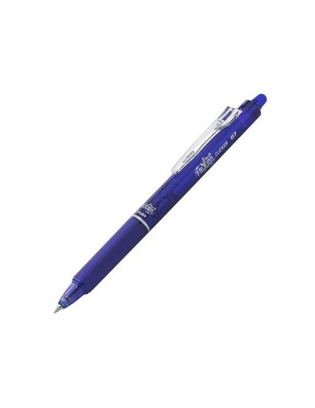Esferografica Gel Pilot Frixion Ball Clicker 0,7mm Azul 1un