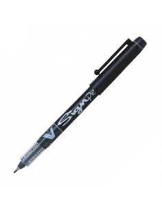Marcadores Medio Pilot V-Sign Pen Preto 1un