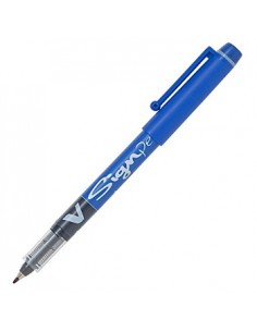Marcadores Medio Pilot V-Sign Pen Azul 1un
