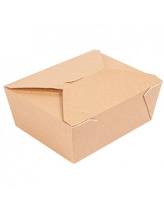 Caixa Cartolina Kraft THEPACK 15,2x12,1x6,5cm 1350ml 50un