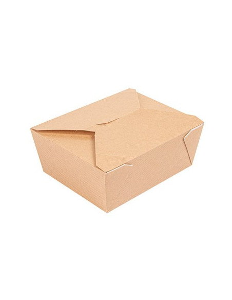 Caixa Cartolina Kraft THEPACK 15,2x12,1x6,5cm 1350ml 50un