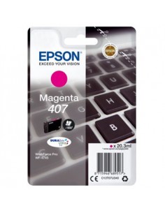 Tinteiro Epson 407 Magenta C13T07U340 20,3ml 1900 Pág.